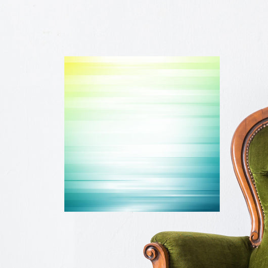 Abstract Striped Wall Decal