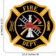 Fire Department Maltese Cross