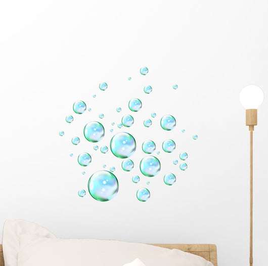 Liquid Bubbles Wall Decal