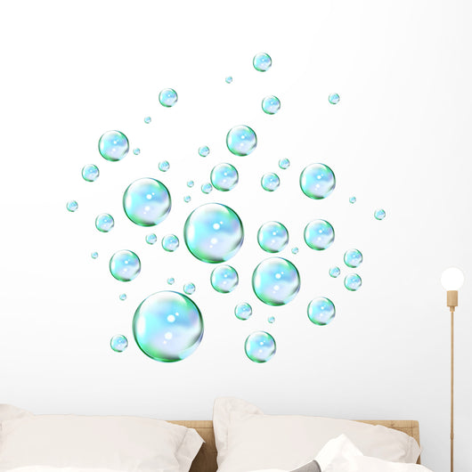 Liquid Bubbles Wall Decal