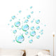 Liquid Bubbles Wall Decal