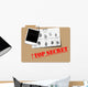 Top Secret follder Wall Decal