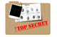 Top Secret follder Wall Decal