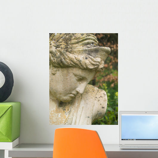 Female Classical Garden Statue Wall Mural