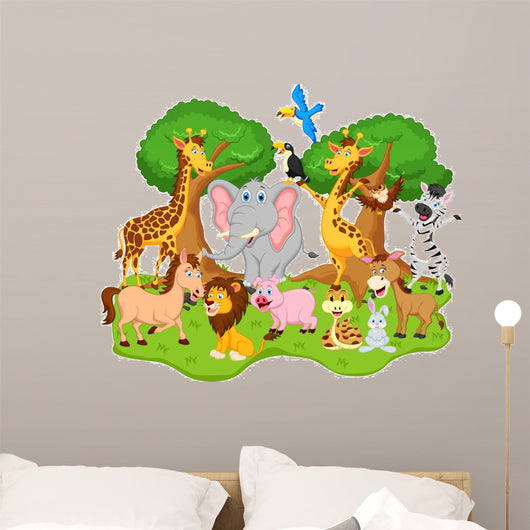 funny animal cartoon