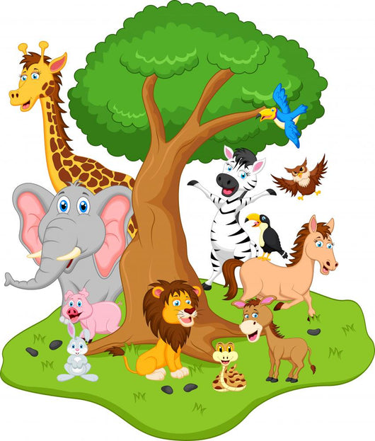Funny Animal Wall Decal