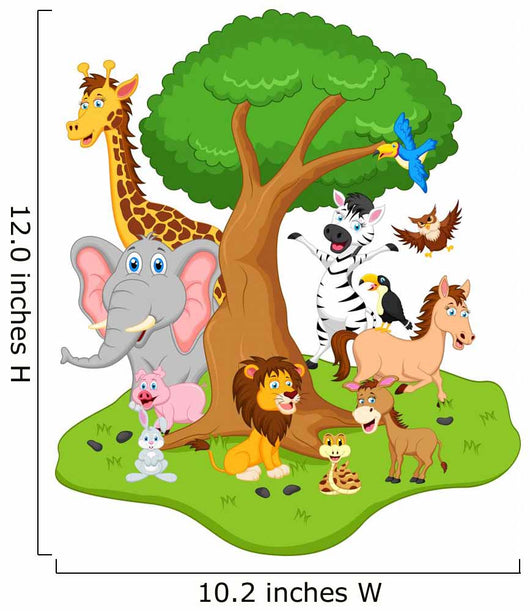 Funny Animal Wall Decal