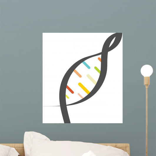 DNA Test Wall Decal