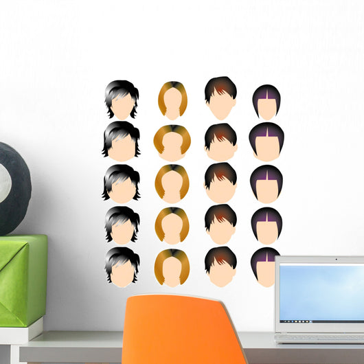 hair style Wall Mural