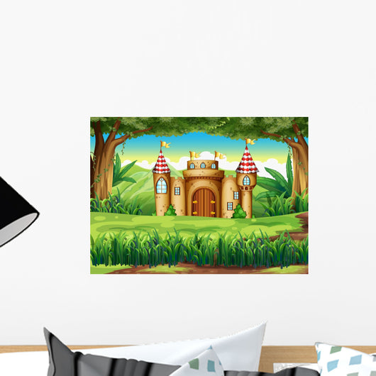 A castle at the forest