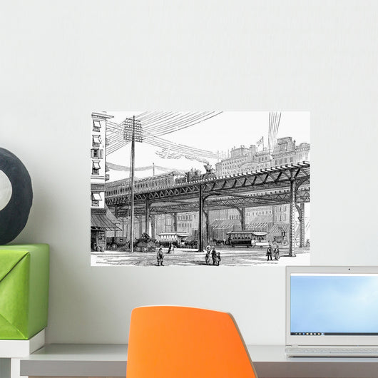 New York elevated railway