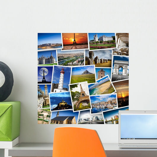turismo in Francia Wall Mural