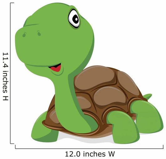 Cute Baby Turtle Wall Decal
