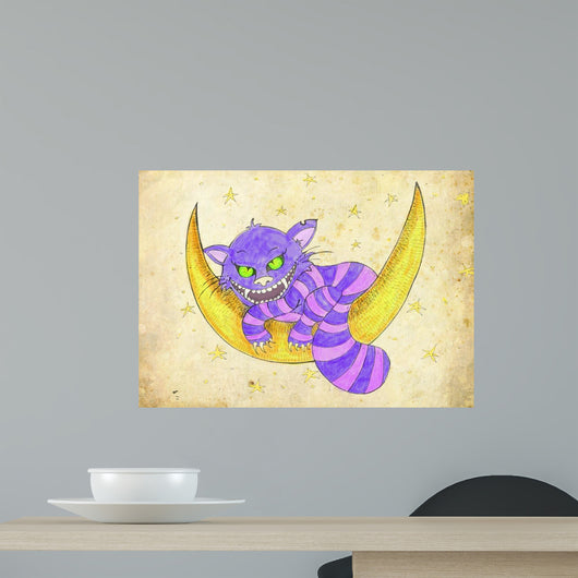 Cheshire Cat Wall Mural