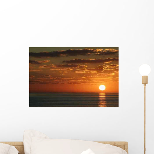 Carib Sunset 9 Wall Decal
