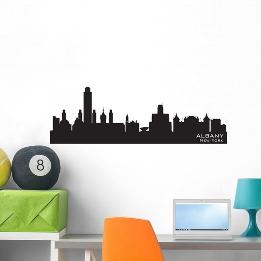 Albany New York City Wall Decal