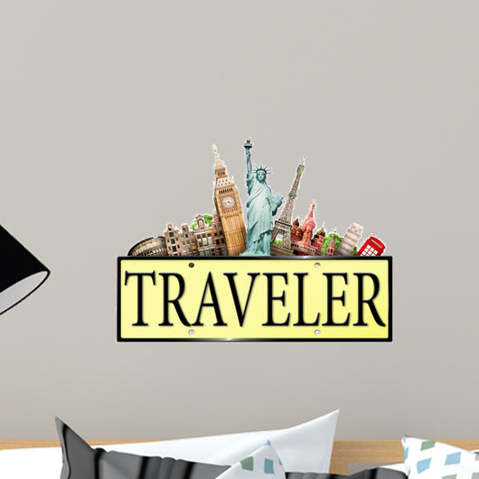 Traveler Wall Decal