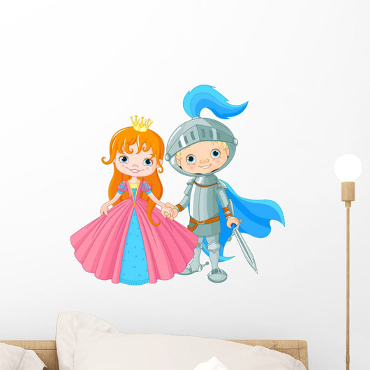 Medieval Lady and Knight