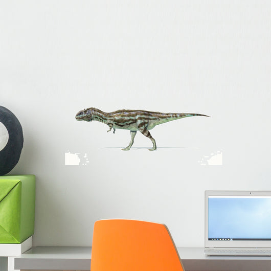 Majungasaurus Dinosaur, Photorealistic Representation. Side View