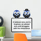 Atheist Adage Sign Wall Decal