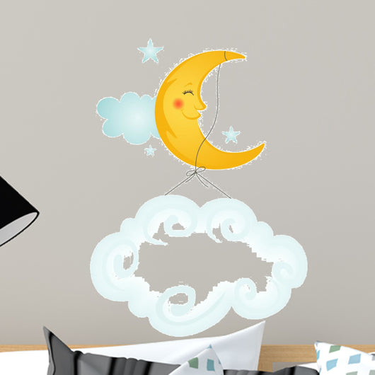 Moon and Cloud