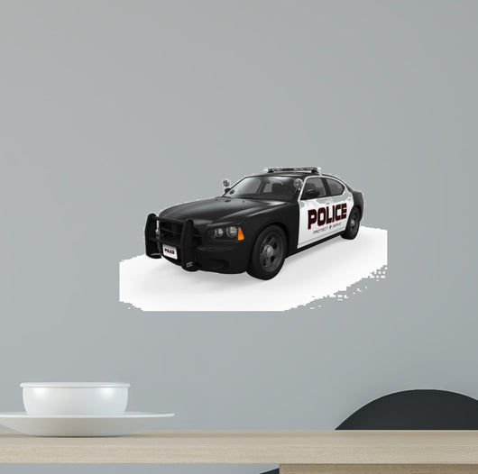 Police Car Isolated