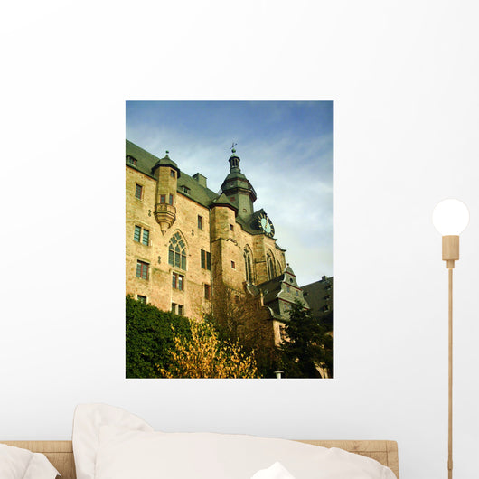 Marburg, castle, castle Wall Mural