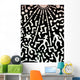 Dancing Sun Graffiti Wall Mural