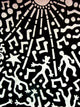 Dancing Sun Graffiti Wall Mural