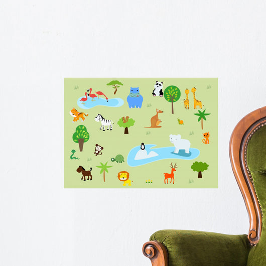 Zoo Wall Decal