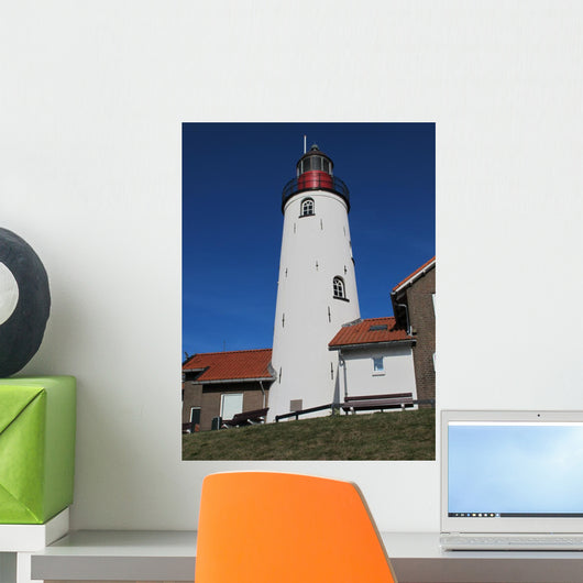 Leuchtturm Von Urk Holland Wall Decal