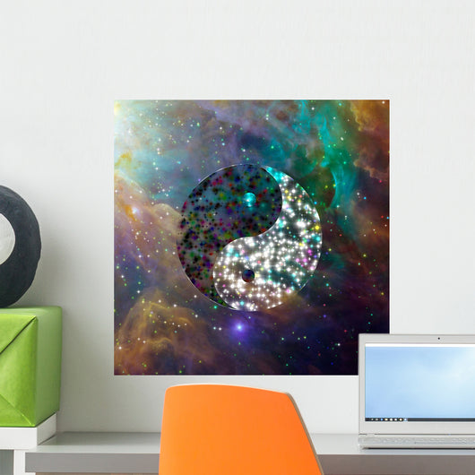 Celestial Yin Yang Wall Mural