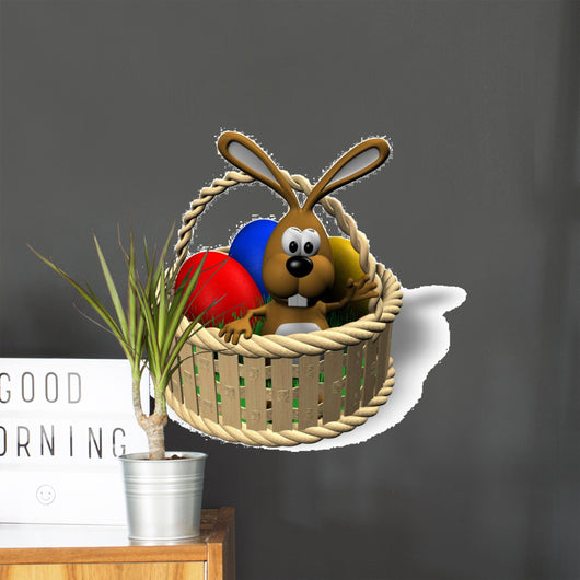Osterkorb Mit Osterhase