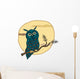 Owl Wall Decal Design 1
