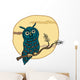 Owl Wall Decal Design 1