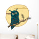 Owl Wall Decal Design 1