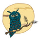 Owl Wall Decal Design 1