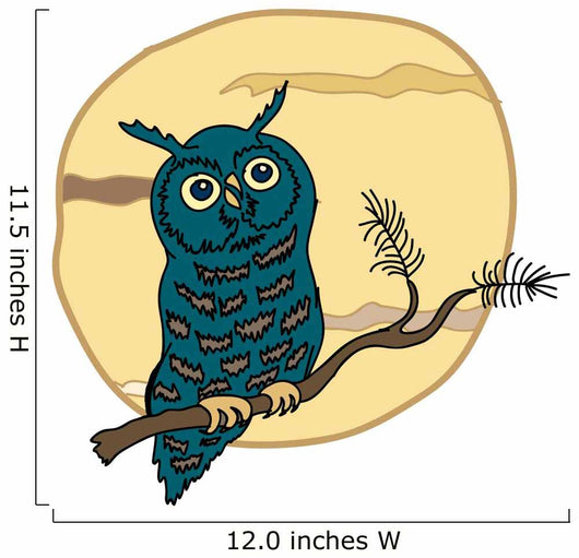 Owl Wall Decal Design 1