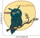 Owl Wall Decal Design 1