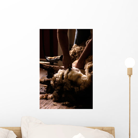 Industry - Sheep Shearing Wall Mural