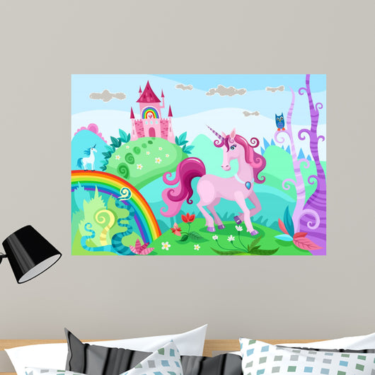 unicorn Wall Mural