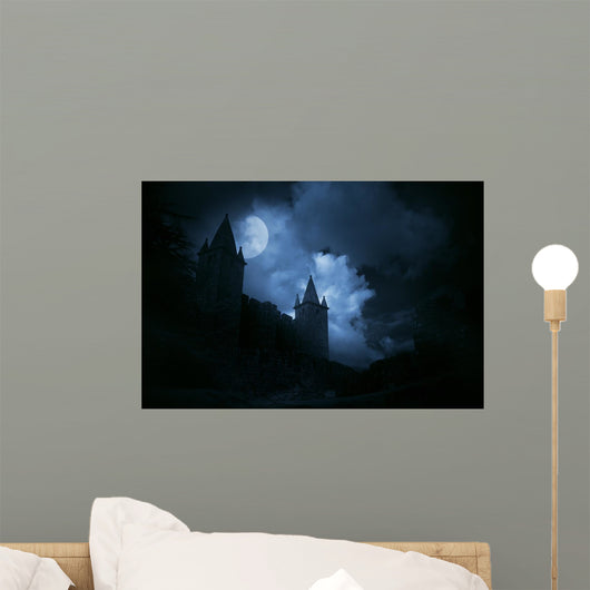 Mysterious medieval castle