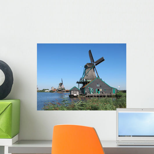 Windm Hle Zaanse Schans Wall Decal Design 2