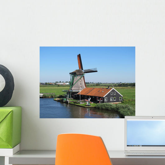 Windm Hle Zaanse Schans Wall Decal Design 1