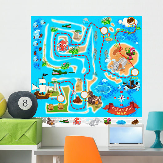 Pirate Treasure Map