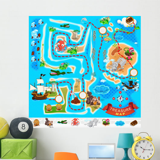 Pirate Treasure Map