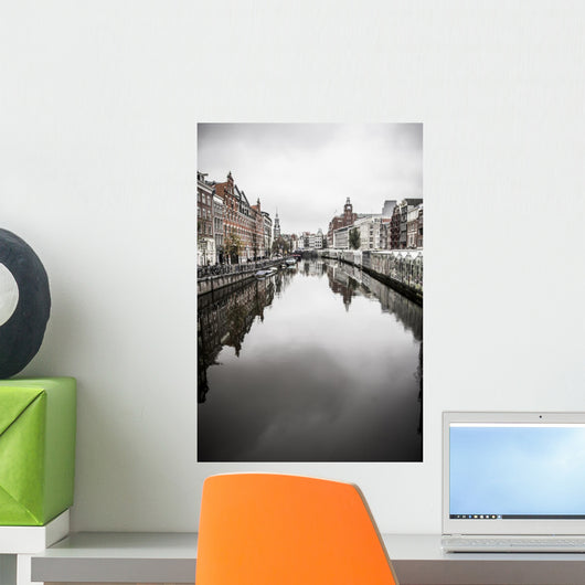 I Canali Di Amsterdam Wall Decal