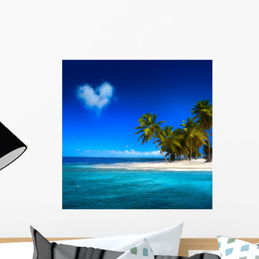 Art beautifu seaside view background