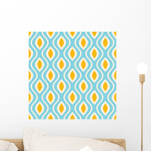 Abstract Seamless Pattern Wall Decal Design 10