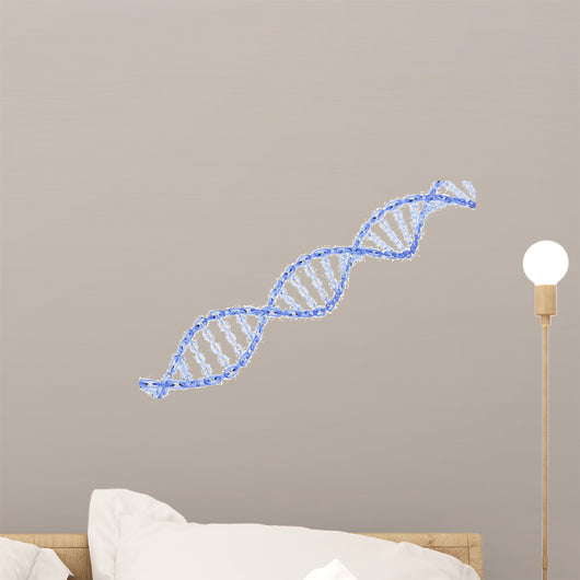 DNA Helix Glass Chain Link